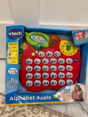VTech Alphabet Apple Learning Toy New in Box